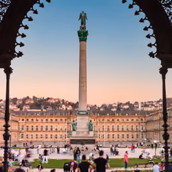Sunset in Stuttgart