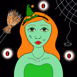 Witch Magic Fairy Girl