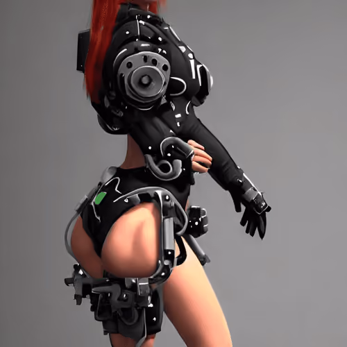 Bored Babe Mech Club #0063