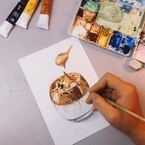 My first Hand-drawn