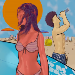 Surfing day
