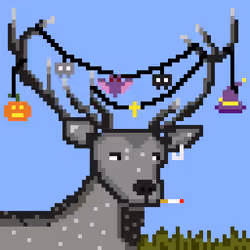 8-bit Deer #2070