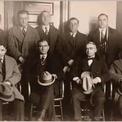 Al Capone and other gangsters NPG.97.221