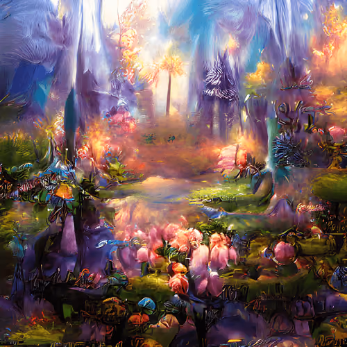 Mysterious Forest Land Entrance