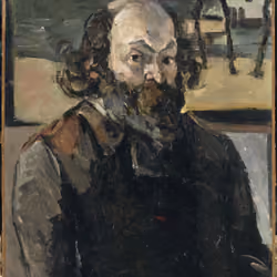 Portrait de l'Artiste - Paul Cezanne - 