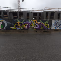 Graffiti Rainy Aarhus Denmark #48
