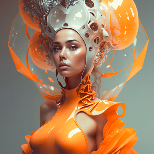 RETRO FUTURISTIC MODEL #10