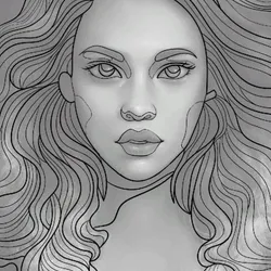 Glowing Face GIF