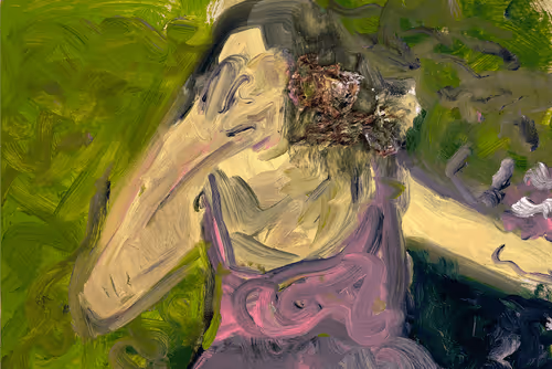 LitNFT #3: Demeter Weeding by Karine Leno Ancellin