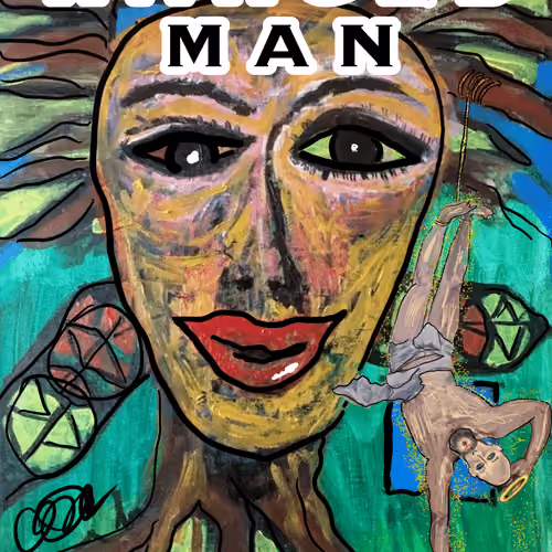 Hanged Man - Major Arcana #13 of the Vagobond Bald Jesus Tarot