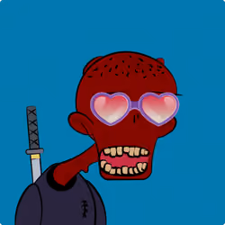 Bored Zombie #14 Ninja