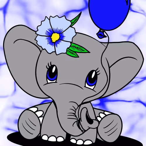 Ballooned Elephant - 03