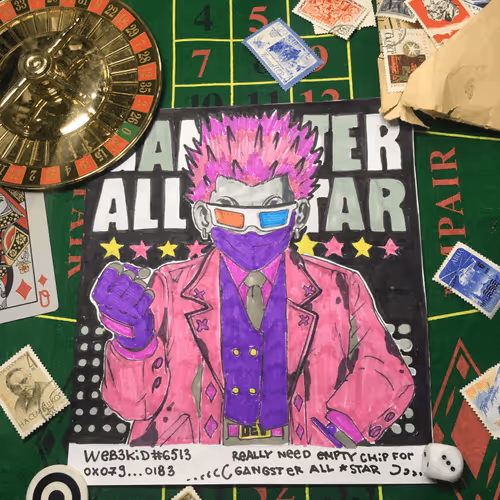 Fan art for GANGSTER ALL ★ STAR! Really need Blank Chip! Pls pay attantion to me 