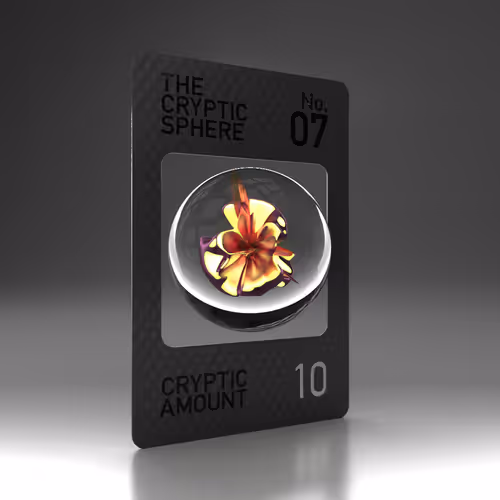 The Cryptic Sphere, Animated Trading Card No. 07