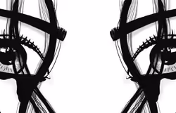 Mirror sad girl may cry