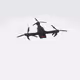 Moving 3D Hovering Drone with 2 animations