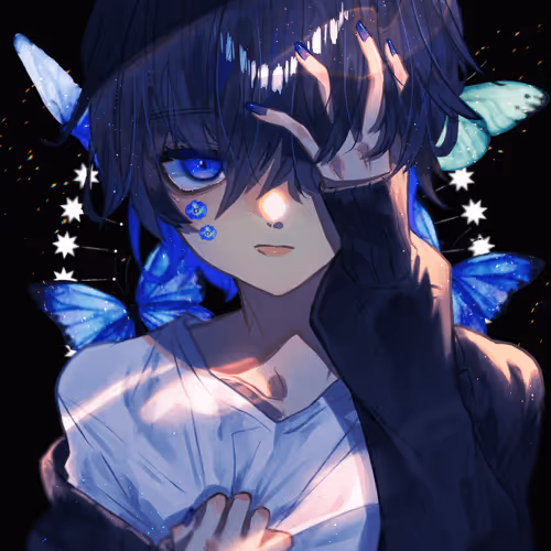 Blue butterfly