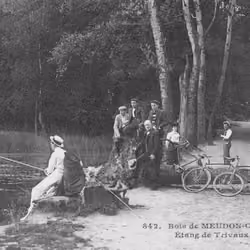 Bois de Meudon-Clamart, étang de Trivaux, 1912