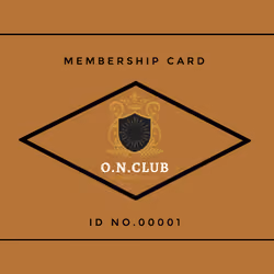 O.N.CLUB MEMBERSHIP 00001