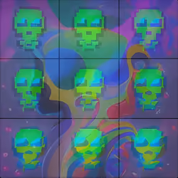 CryptoSkulls #752 (AI Mutation)