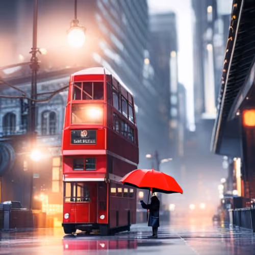The Long Night Bus & Paper Rain 2 picture merge, With Neil and AI.