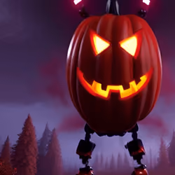 Kranky Robots Halloween NFT 015 GA