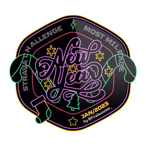 STEPN NEW YEAR CHALLENGE BADGE