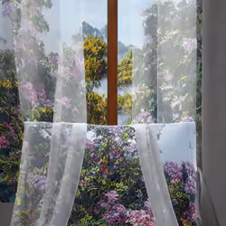 AI reimaining of Holon Sculpture Garden