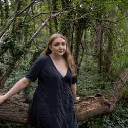 Libby in the woods #8