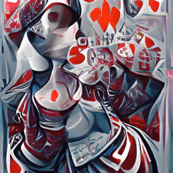 Queen of Hearts in the Hall of Distorting Mirrors 12 of 15