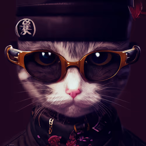 YAKUZA CAT NEKO MAFIA No.644 "Zenon Haruff"