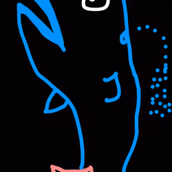 very nice moby dick "whale"