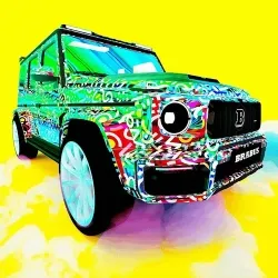 Sceafa's Garage - 034 - Mercedes Benz Brabus G900 - 2020 'Sandy Ground Getaway Shootout'  (Animated)