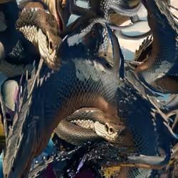 Earth material from the snake