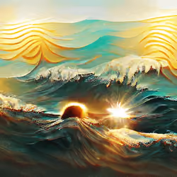Upon the Waves, Bright Light, #0010