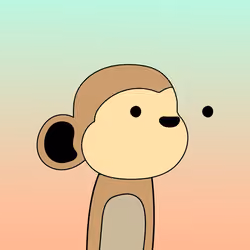 Doodled Monkey #8