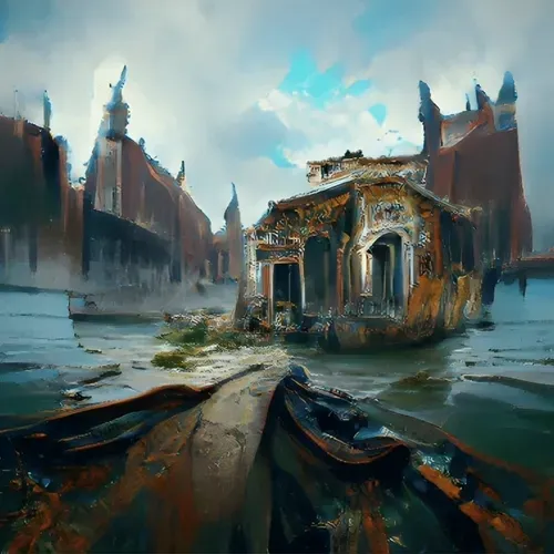 "Abandoned Bay House" 3DVA #160
