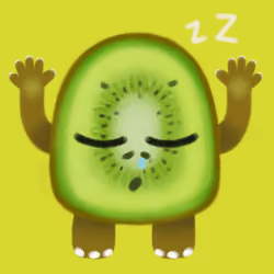 Sleeping kiwi