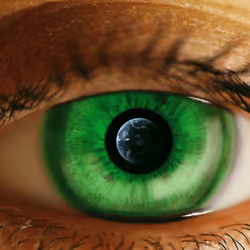Earth in your eyes