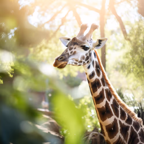 Very Cute Giraffe