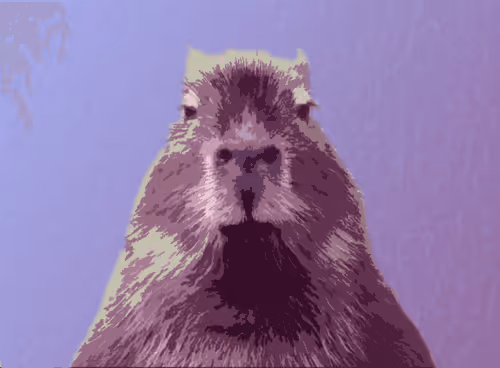 Purple Capybara