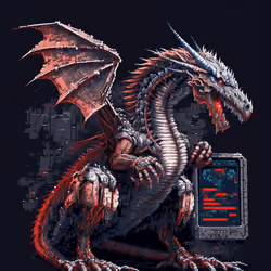 Pixel dragon N1