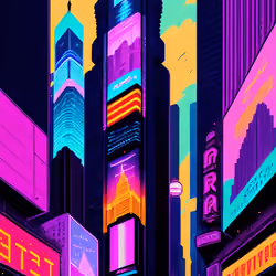Surrealism Times Square