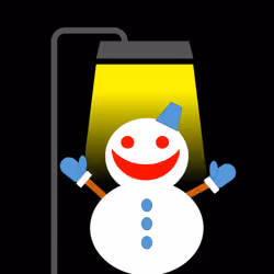 Snowman (Under the light 5)