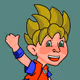 Dragon Ball Super Saiyan Kid