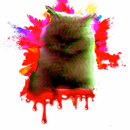 bloody cat
