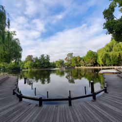 Asahikawa City Tokiwa Park Chidorigaike Pond No.1