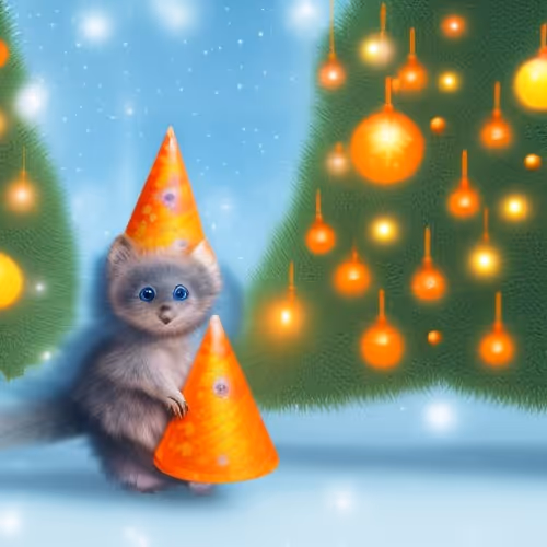 CHRISTMAS CONE ART