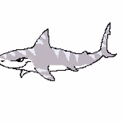Platinum style SharkyNFT (unlockable content) 1/25