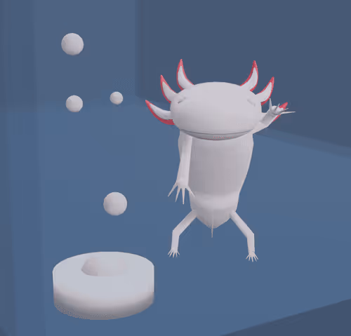 Wooper to say hello!! Albino ver